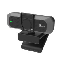 J5sukurkite USB 4K Ultra HD žiniatinklio kamerą USB-C / USB 2.0 spalvota juoda JVU430-N