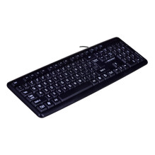 Esperanza EK129 klaviatūra USB QWERTY UK English Black