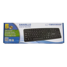 Esperanza EK134 keyboard USB Black