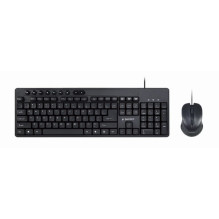 Gembird KBS-UM-04 keyboard Mouse included USB QWERTY US English Black
