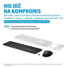 HP 650 belaidės klaviatūros ir pelės derinys