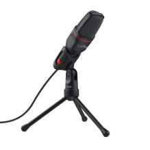 Trust GXT 212 Black, Red PC microphone