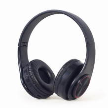 Gembird BHP-LED-01 headphones / headset Wired &amp; Wireless Head-band Music / Everyday Micro-USB Bluetooth Black