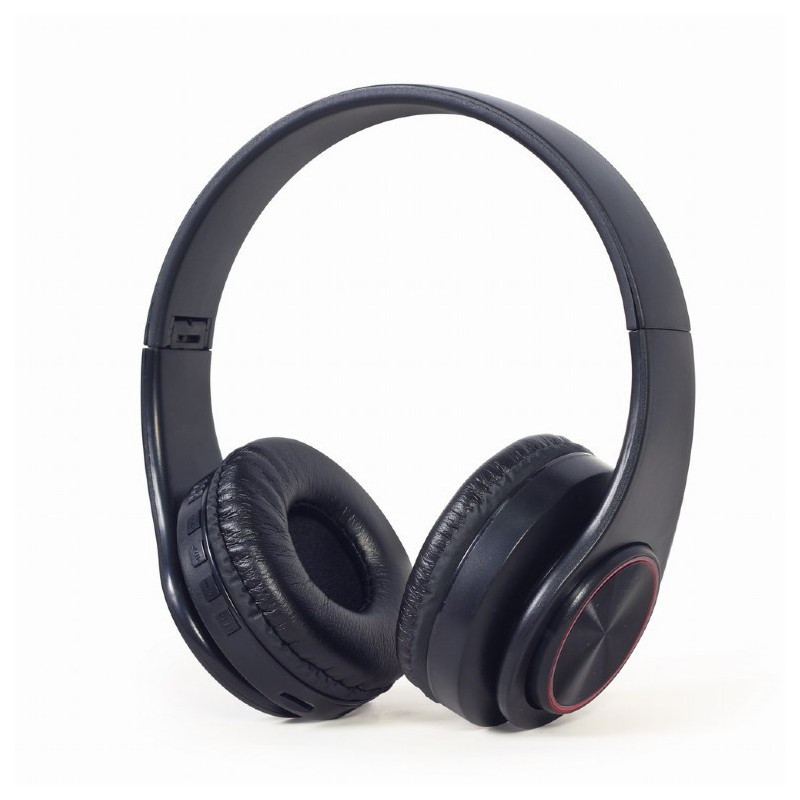 Gembird BHP-LED-01 headphones / headset Wired &amp; Wireless Head-band Music / Everyday Micro-USB Bluetooth Black