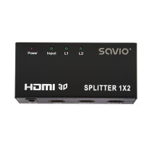 Savio CL-42 vaizdo skirstytuvas HDMI 2x HDMI