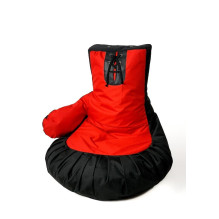 Sako bag pouffe boxing glove black-red XL 100 x 80 cm