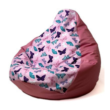 Sako bag pouffe Pear print...