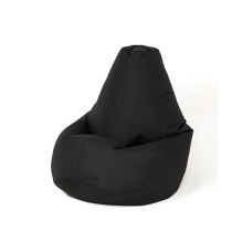 Sako bag pouffe Pear black L 105 x 80 cm