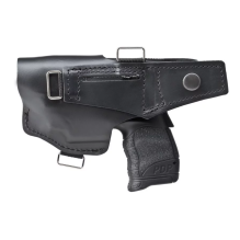 Leather holster for Walther PGS gas pistol