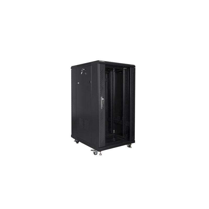 LANBERG FREE STANDING 19&quot; RACK CABINET 22U 600X800 BLACK