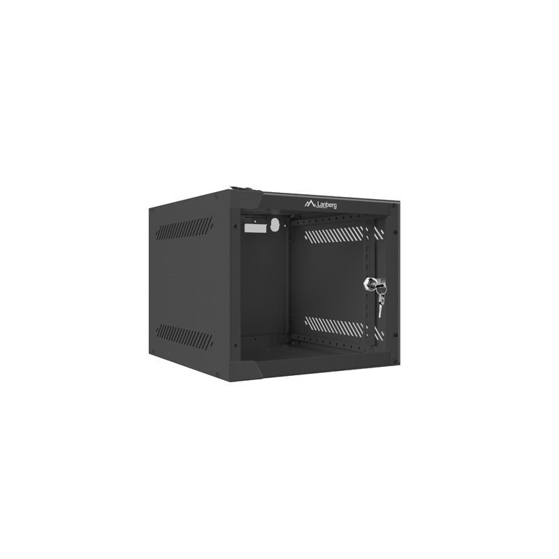 LANBERG 10&quot; WALL-MOUNTED RACK CABINET 4U (280X310, BLACK)