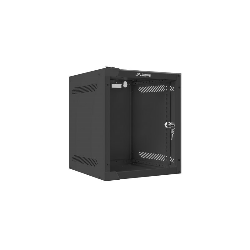 LANBERG WALL-MOUNTED RACK CABINET 10&quot; 6U (280X310, BLACK)