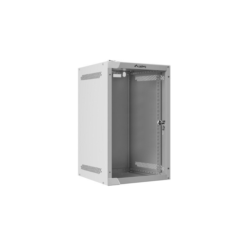 Lanberg wall-mount cabinet 10&quot; 9U (280x310, gray)