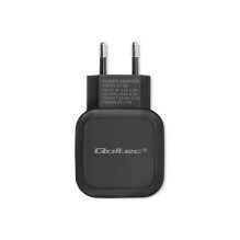 Qoltec 50186 įkroviklis 17W, 5V, 3.4A, 2xUSB