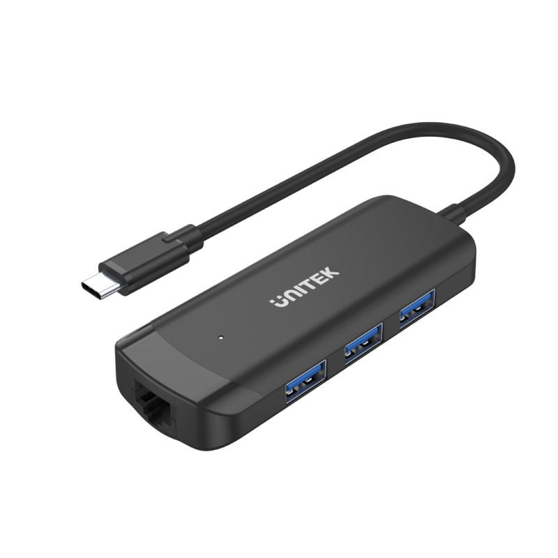 UNITEK H1110A sąsajos šakotuvas USB 3.2 Gen 2 (3.1 Gen 2) Type-A 5000 Mbit / s Black