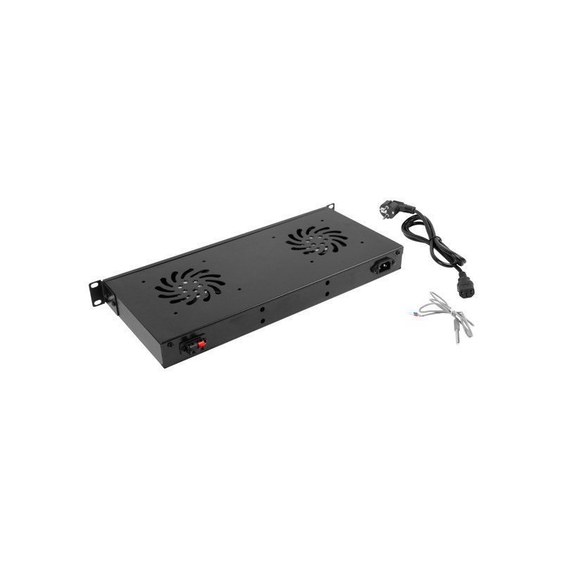 Lanberg AK-1502-B rack accessory Fan panel