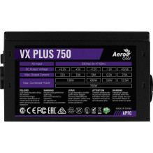 POWER SUPPLY AEROCOOL PGS VX-750PLUS 750W 80+ BOX