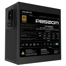 Gigabyte P850GM maitinimo blokas 850 W 20+4 kontaktų ATX ATX Black