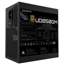 Gigabyte UD850GM maitinimo blokas 850 W 20+4 kontaktų ATX ATX Black