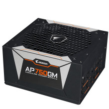 Gigabyte GP-AP750GM maitinimo blokas 750 W 20+4 kontaktų ATX ATX Black