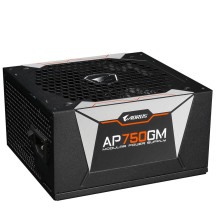 Gigabyte GP-AP750GM maitinimo blokas 750 W 20+4 kontaktų ATX ATX Black