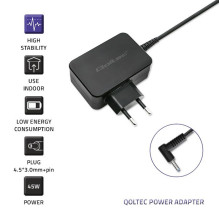 Qoltec 51026 power adapter / inverter Indoor / outdoor 65 W Black