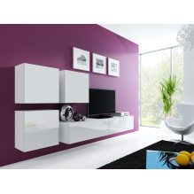 Cama Square cabinet VIGO 50 / 50 / 30 white / white gloss