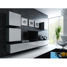 Cama Square cabinet VIGO 50 / 50 / 30 grey / white gloss