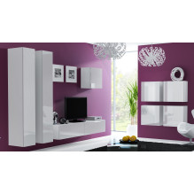 Cama Full cabinet VIGO '180' 180 / 40 / 30 white / white gloss