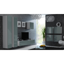 Cama Full cabinet VIGO '180' 180 / 40 / 30 white / grey gloss