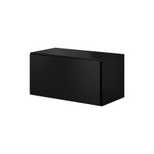 Cama full storage cabinet ROCO RO3 75 / 37 / 39 black / black / black