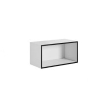 Cama open storage cabinet ROCO RO4 75 / 37 / 37 white / black