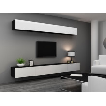 Cama Cabinet VIGO &quot;90&quot; full 90 / 35 / 32 black / white gloss