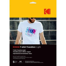 „Kodak“ marškinėliai „Transfers Light“, 5 vnt. (3510560)