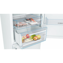 Bosch Serie 4 KGN39VWEQ fridge-freezer Freestanding 368 L E White