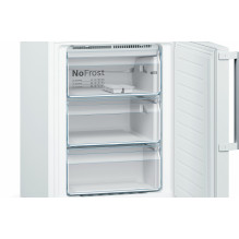 Bosch Serie 4 KGN39VWEQ fridge-freezer Freestanding 368 L E White