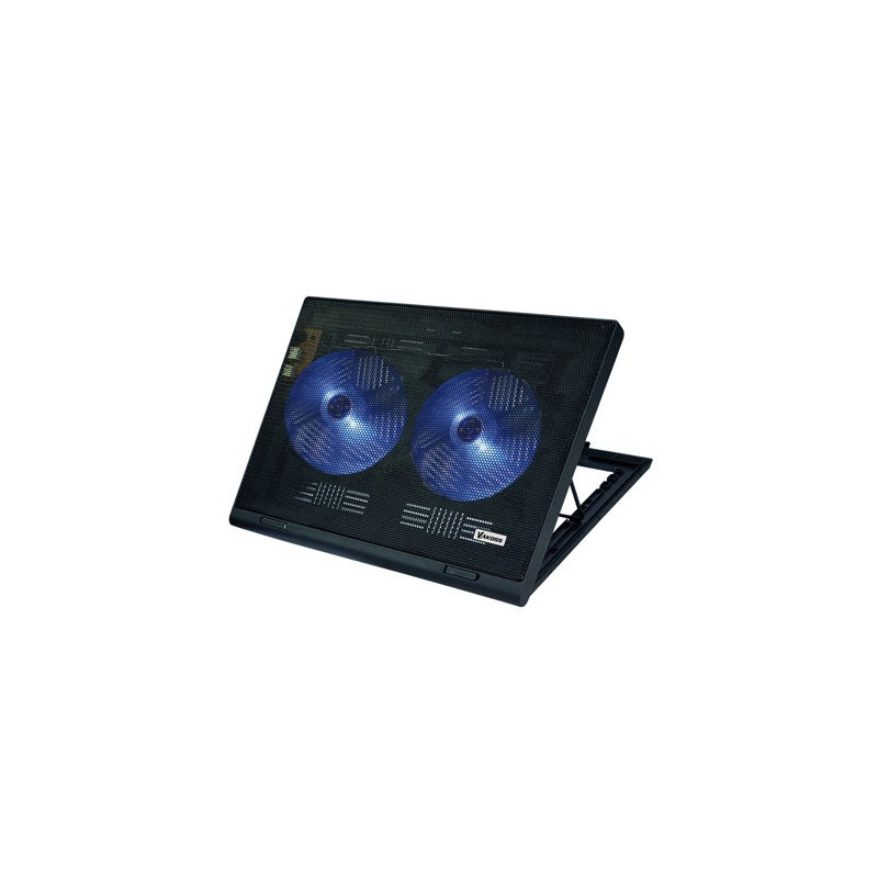 Vakoss LF-2463 laptop cooling pad 43.2 cm (17&quot;) Black