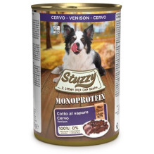 STUZZY Monoprotein Venison - wet dog food - 400 g