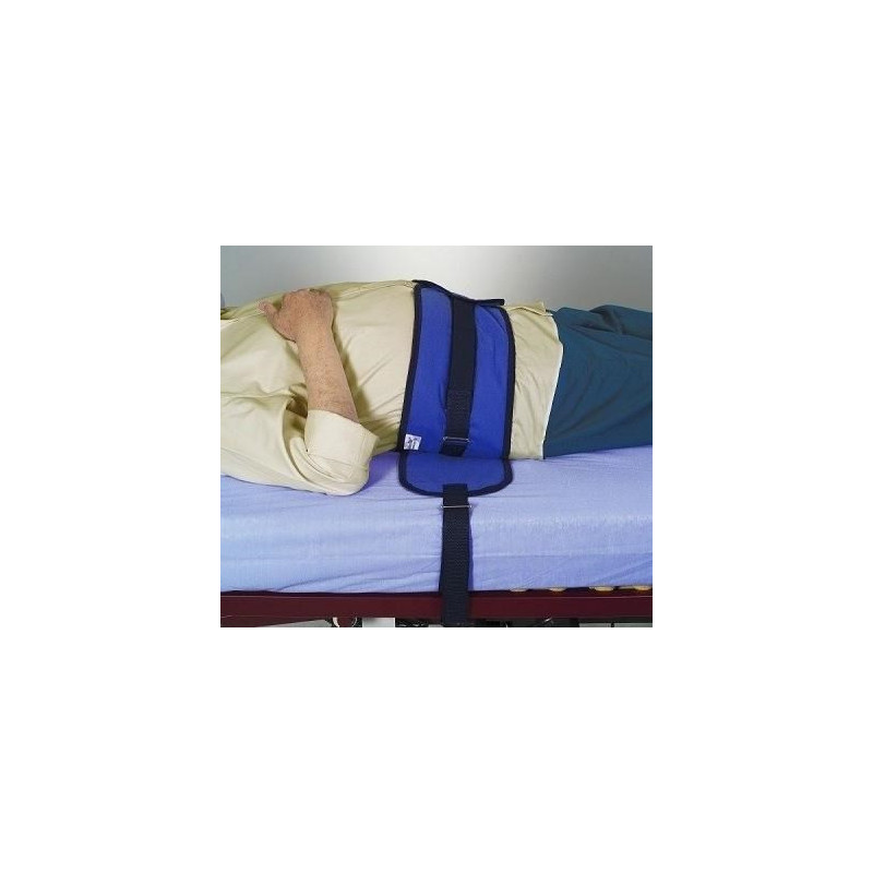 Safety belt against falling from the bed