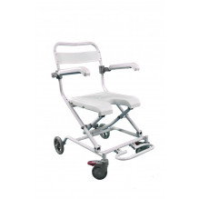 Lightweight and small transport shower trolley