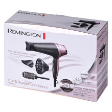 Remington D5706 hair dryer 2200 W Black, Pink gold