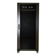 EXTRALINK 37U 800X800 STANDING RACKMOUNT CABINET BLACK