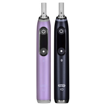 Braun Oral-B iO 9N elektrinis dantų šepetėlių rinkinys DUO BLACK ONYX &amp; ROSE QUARTZ