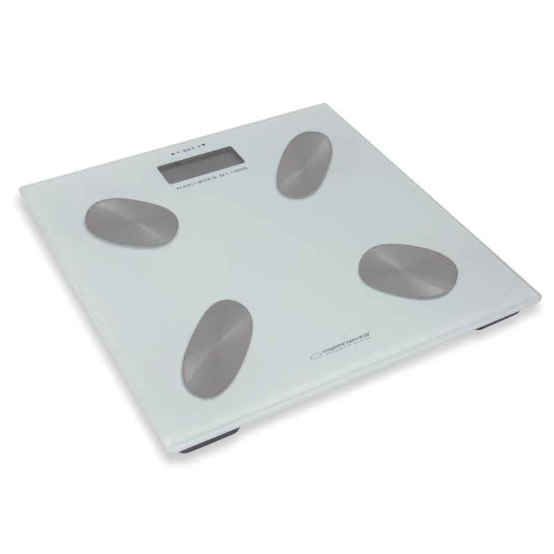 Esperanza EBS022W personal scale Electronic personal scale Square White