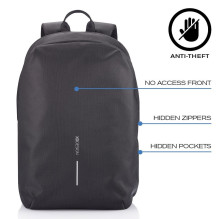 XD DESIGN ANTI-THEFT BACKPACK BOBBY SOFT BLACK P / N: P705.791