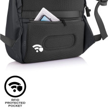 XD DESIGN ANTI-THEFT BACKPACK BOBBY SOFT BLACK P / N: P705.791