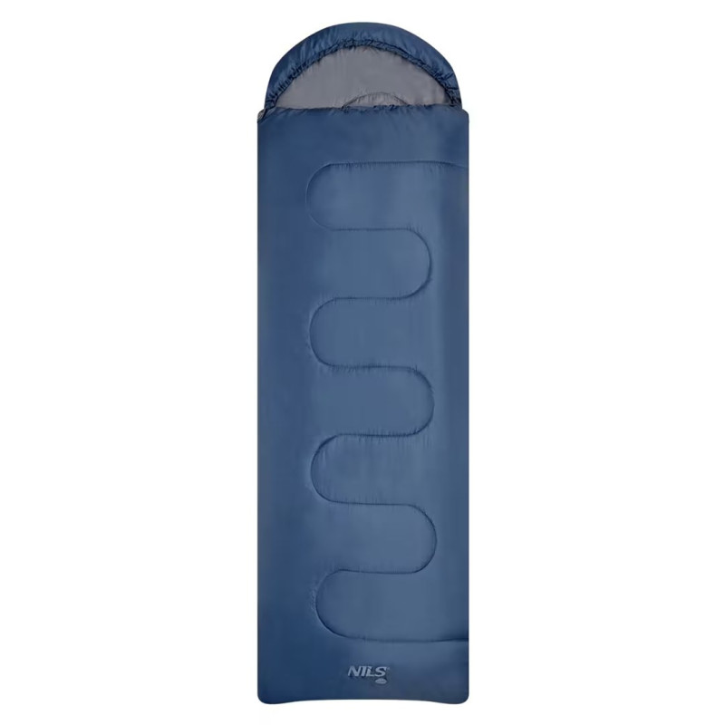 NILS CAMP SLEEPING BAG NC2107 NAVY BLUE-GREY SIZE. L