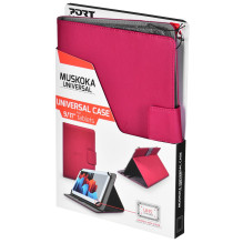 Port Designs Muskoka universal tablet case 201332 red, 9 / 11&quot;