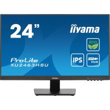 iiyama ProLite XU2463HSU-B1 kompiuterio monitorius 60,5 cm (23,8 colio) 1920 x 1080 pikselių Full HD LED juodas