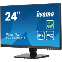 iiyama ProLite XU2463HSU-B1 kompiuterio monitorius 60,5 cm (23,8 colio) 1920 x 1080 pikselių Full HD LED juodas